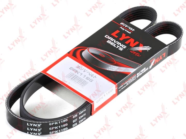 LYNXauto 6PK1195 V-ribbed belt 6PK1195 6PK1195