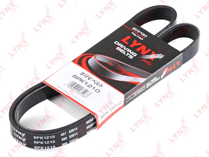 LYNXauto 6PK1210 V-ribbed belt 6PK1210 6PK1210