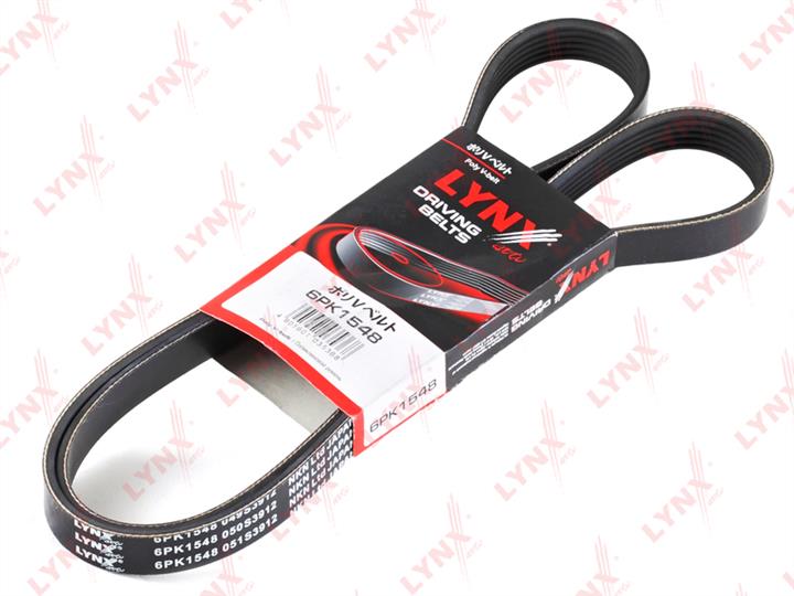 LYNXauto 6PK1548 V-ribbed belt 6PK1548 6PK1548