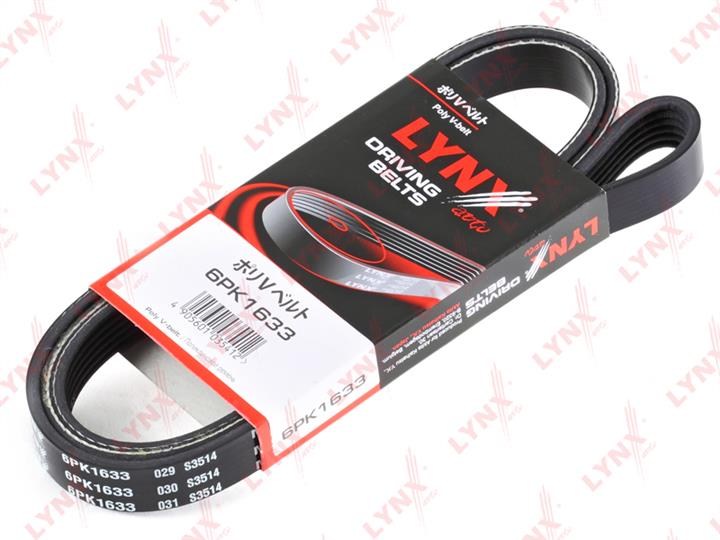 LYNXauto 6PK1633 V-ribbed belt 6PK1633 6PK1633