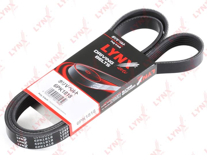 LYNXauto 6PK1818 V-ribbed belt 6PK1818 6PK1818