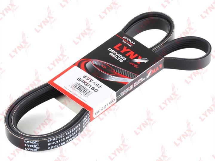 LYNXauto 6PK2160 V-ribbed belt 6PK2160 6PK2160
