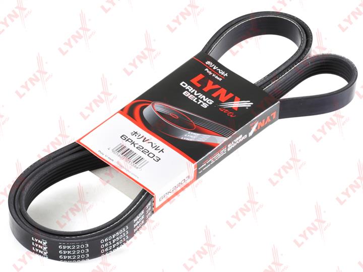 LYNXauto 6PK2203 V-ribbed belt 6PK2203 6PK2203