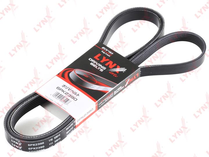 LYNXauto 6PK2390 V-ribbed belt 6PK2390 6PK2390