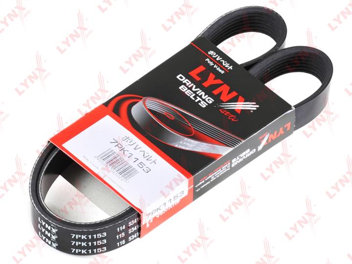 LYNXauto 7PK1153 V-ribbed belt 7PK1153 7PK1153