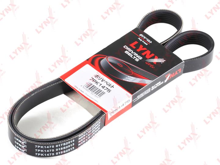 LYNXauto 7PK1475 V-ribbed belt 7PK1475 7PK1475