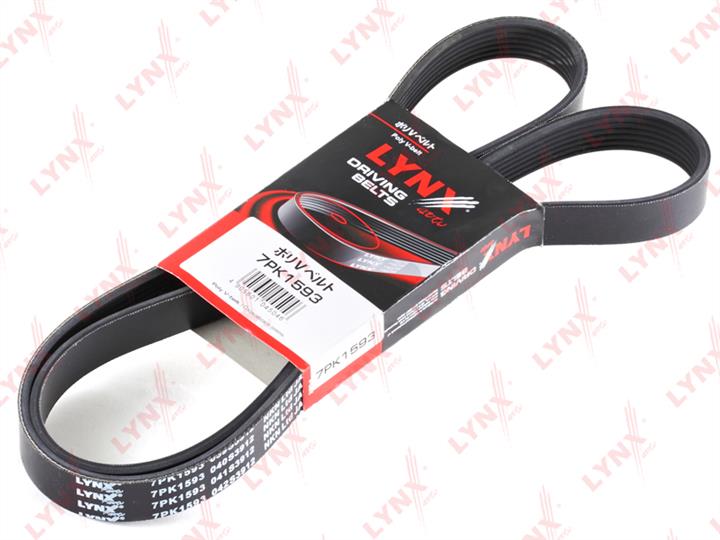LYNXauto 7PK1593 V-ribbed belt 7PK1593 7PK1593