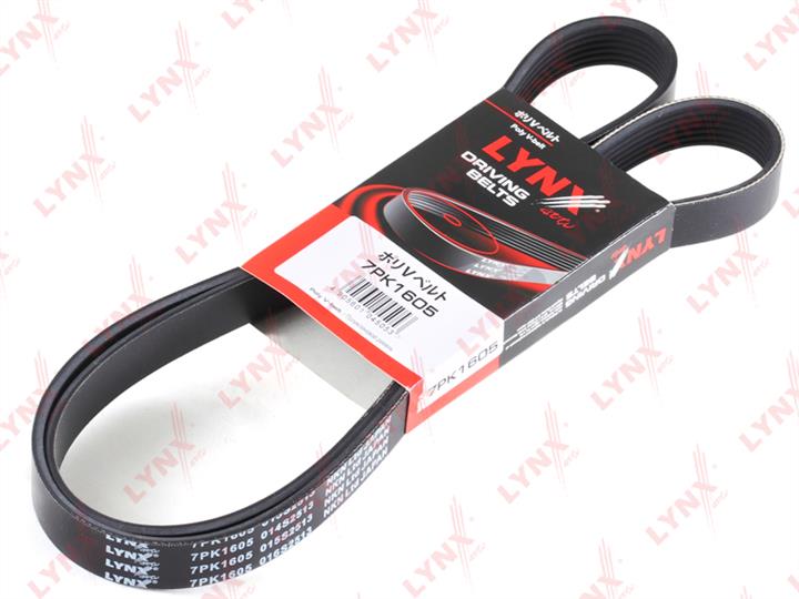 LYNXauto 7PK1605 V-ribbed belt 7PK1605 7PK1605