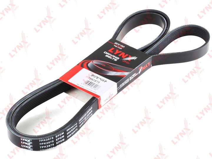 LYNXauto 7PK2875 V-ribbed belt 7PK2875 7PK2875