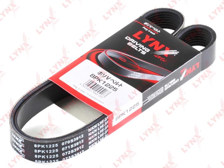 LYNXauto 8PK1225 V-ribbed belt 8PK1225 8PK1225