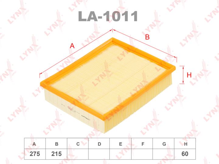 LYNXauto LA-1011 Air filter LA1011