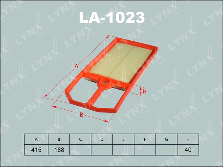 LYNXauto LA-1023 Air filter LA1023