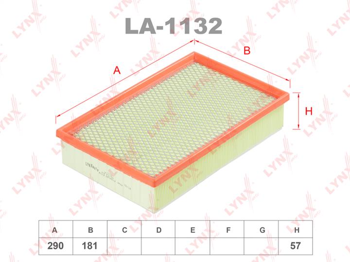 LYNXauto LA-1132 Air filter LA1132
