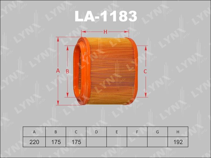 LYNXauto LA-1183 Air filter LA1183