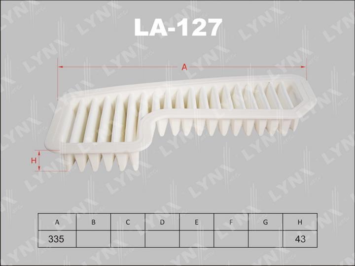 LYNXauto LA-127 Air filter LA127