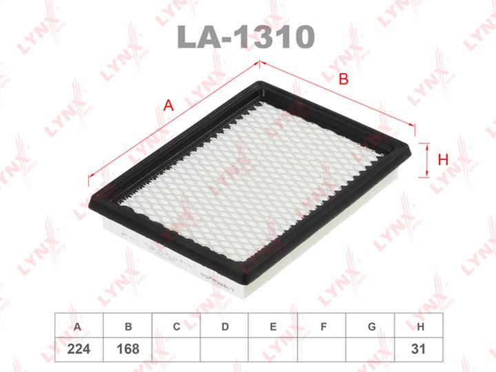 LYNXauto LA-1310 Air filter LA1310