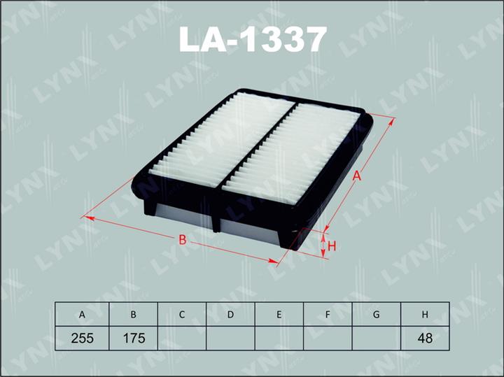 LYNXauto LA-1337 Air filter LA1337