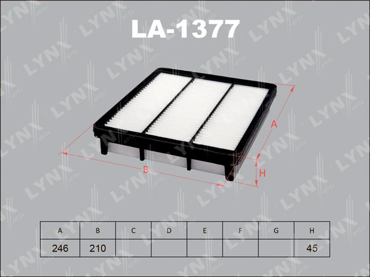 LYNXauto LA-1377 Air filter LA1377