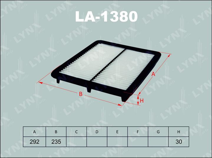 LYNXauto LA-1380 Air filter LA1380