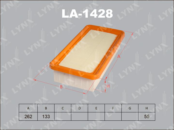 LYNXauto LA-1428 Air filter LA1428