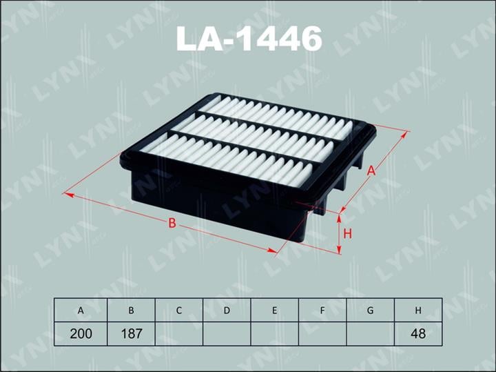 LYNXauto LA-1446 Air filter LA1446