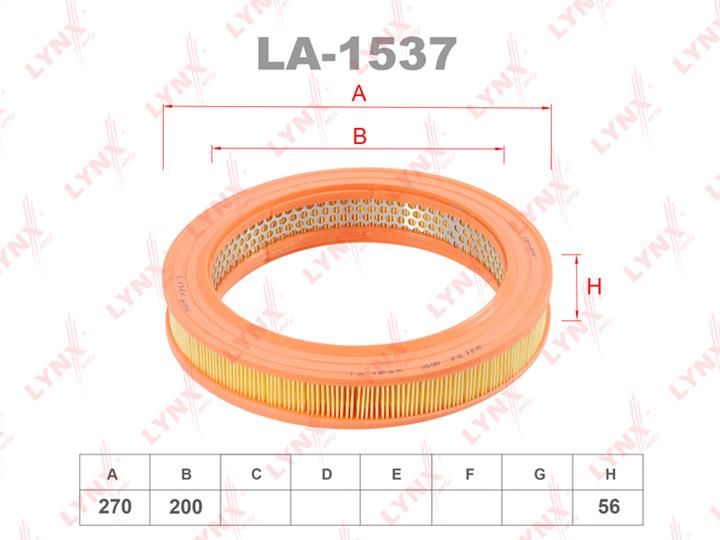 LYNXauto LA-1537 Air filter LA1537
