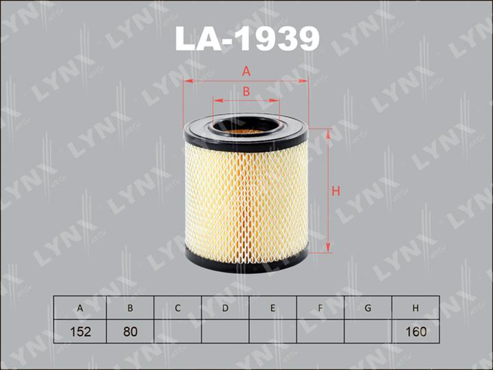 LYNXauto LA-1939 Air filter LA1939