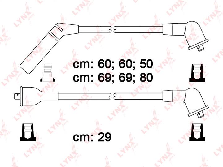 LYNXauto SPC5503 Ignition cable kit SPC5503