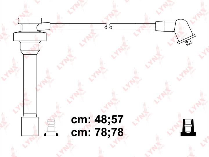 LYNXauto SPC5507 Ignition cable kit SPC5507