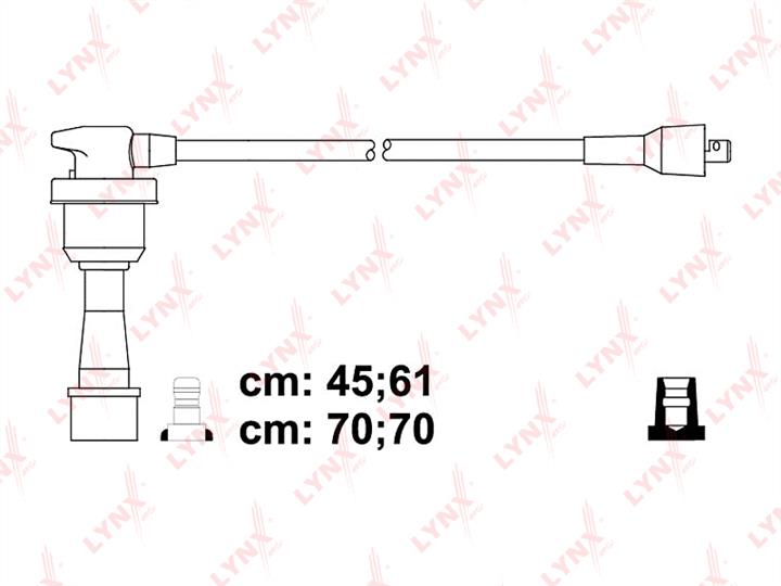LYNXauto SPC5508 Ignition cable kit SPC5508