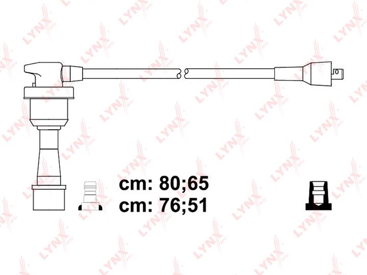 LYNXauto SPC5512 Ignition cable kit SPC5512