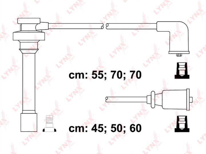 LYNXauto SPC5520 Ignition cable kit SPC5520