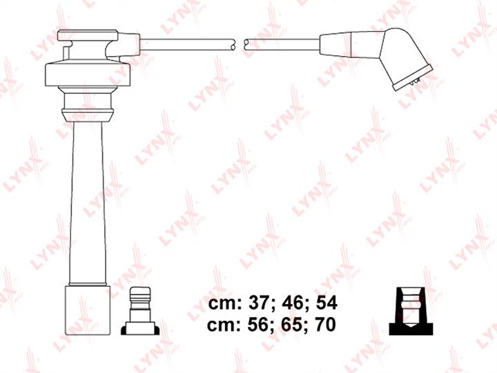 LYNXauto SPC5529 Ignition cable kit SPC5529