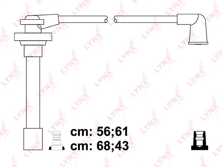 LYNXauto SPC5727 Ignition cable kit SPC5727