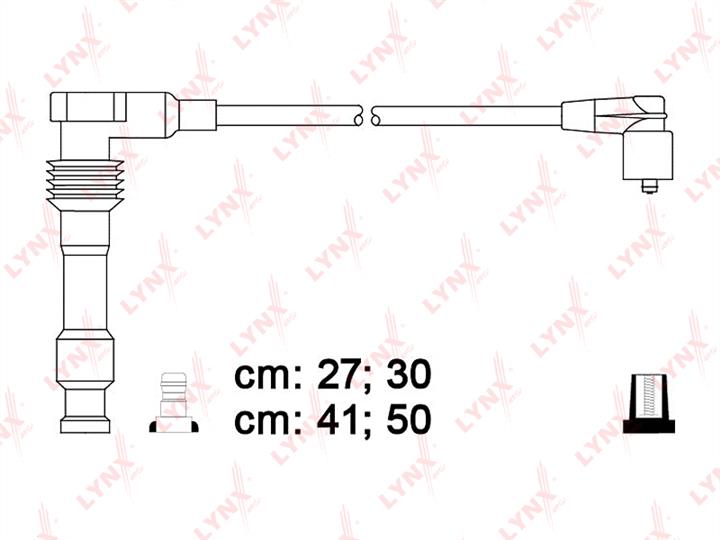 LYNXauto SPC5916 Ignition cable kit SPC5916