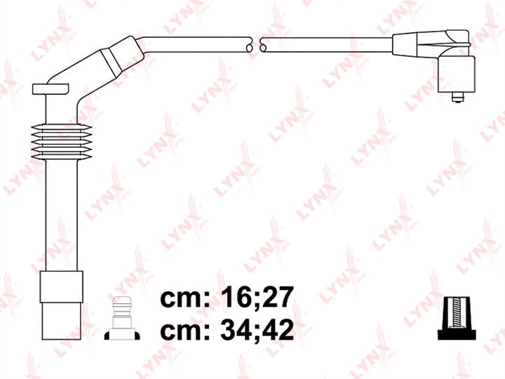 LYNXauto SPC5930 Ignition cable kit SPC5930
