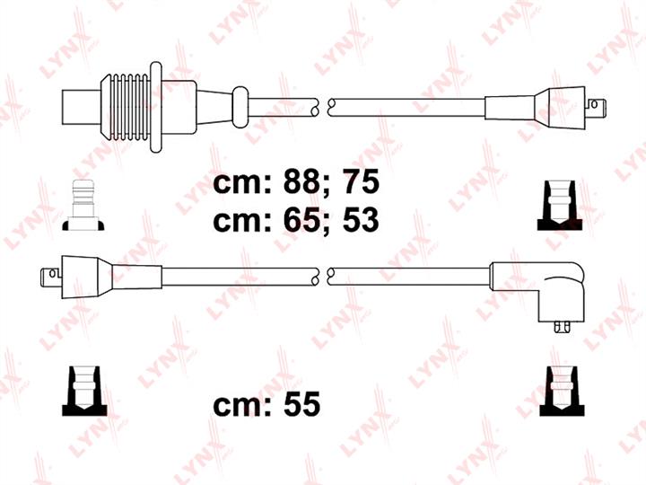 LYNXauto SPC6117 Ignition cable kit SPC6117