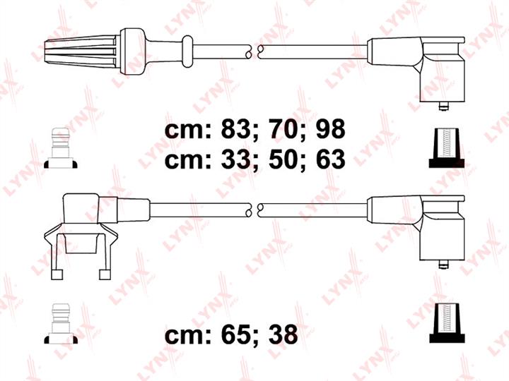 LYNXauto SPC6308 Ignition cable kit SPC6308