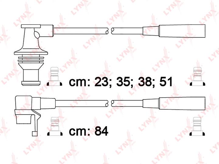 LYNXauto SPC6309 Ignition cable kit SPC6309