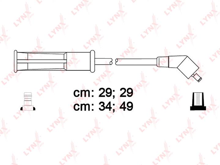 LYNXauto SPC6320 Ignition cable kit SPC6320