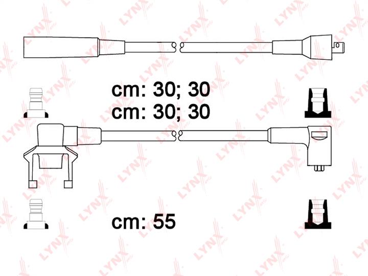 LYNXauto SPC6321 Ignition cable kit SPC6321