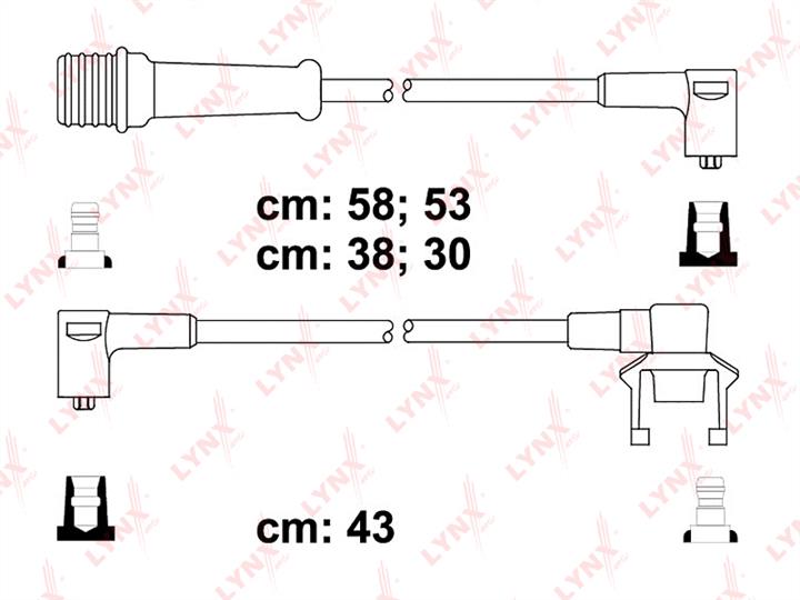 LYNXauto SPC6339 Ignition cable kit SPC6339