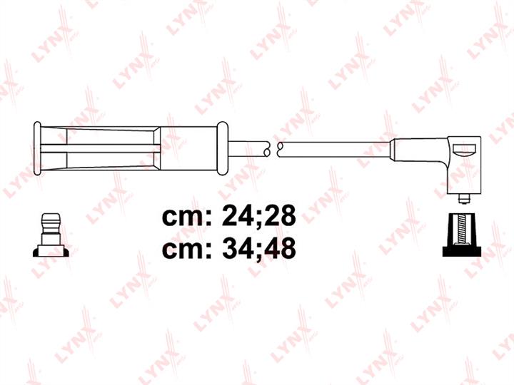 LYNXauto SPC6343 Ignition cable kit SPC6343