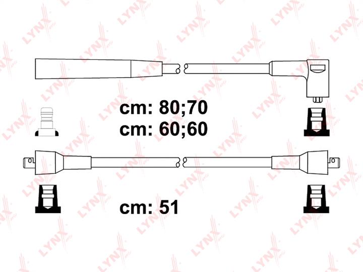 LYNXauto SPC6512 Ignition cable kit SPC6512