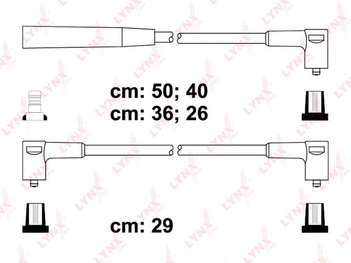 LYNXauto SPC6913 Ignition cable kit SPC6913