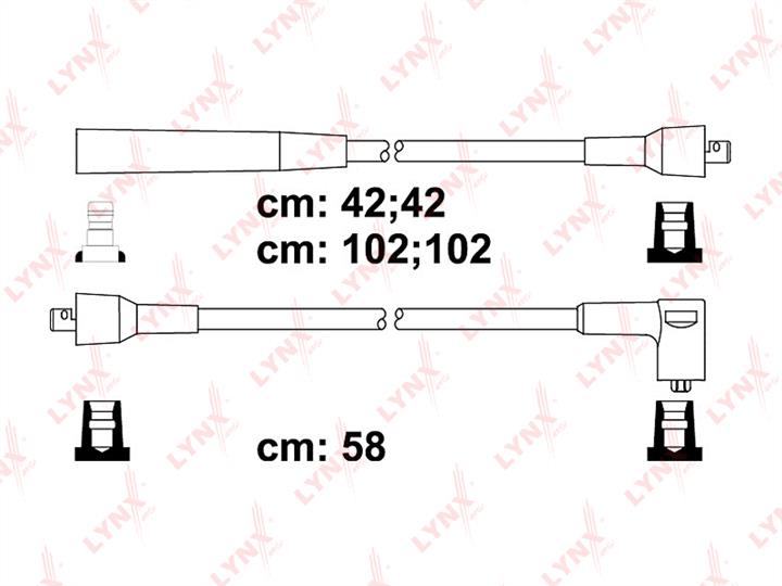 LYNXauto SPC7103 Ignition cable kit SPC7103