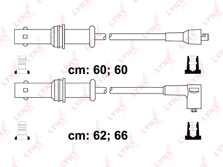 LYNXauto SPC7106 Ignition cable kit SPC7106