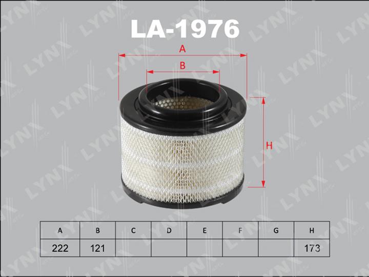 LYNXauto LA-1976 Air filter LA1976