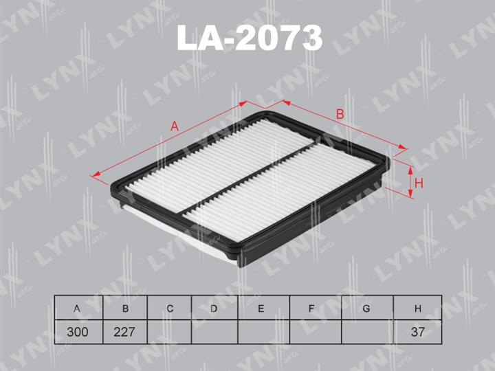 LYNXauto LA-2073 Air filter LA2073