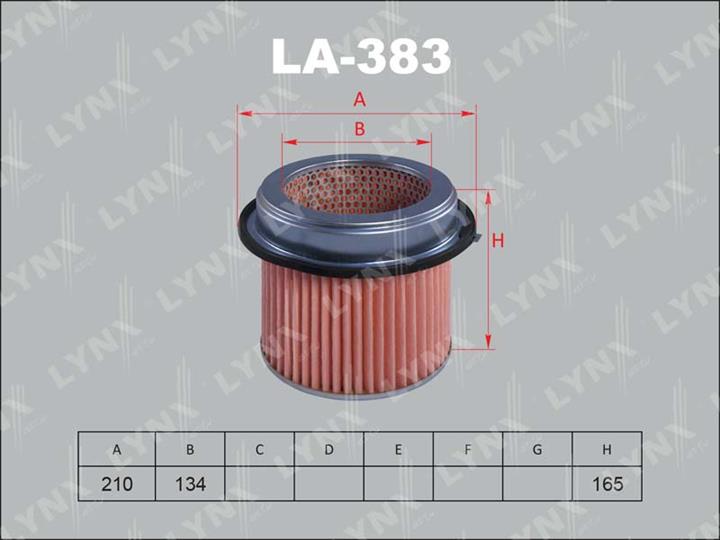 LYNXauto LA-383 Air filter LA383